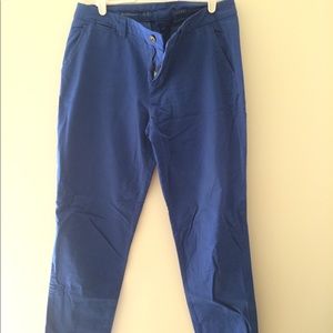 Gap broken-in straight khakis
